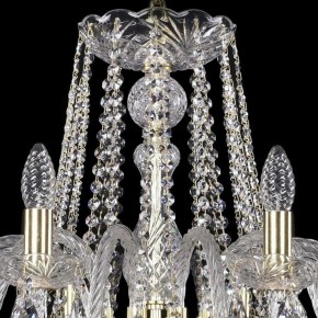 Подвесная люстра Bohemia Ivele Crystal 1402 1402/12/360/G в Губкинском - gubkinskiy.mebel24.online | фото 4