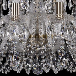 Подвесная люстра Bohemia Ivele Crystal 1402 1402/16+8/300/Pa в Губкинском - gubkinskiy.mebel24.online | фото 3