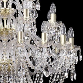 Подвесная люстра Bohemia Ivele Crystal 1402 1402/16+8+4/300/h-123/3d/G в Губкинском - gubkinskiy.mebel24.online | фото 2