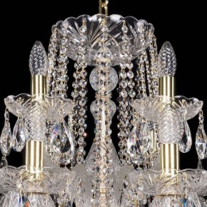 Подвесная люстра Bohemia Ivele Crystal 1402 1402/16+8/400/G в Губкинском - gubkinskiy.mebel24.online | фото 4