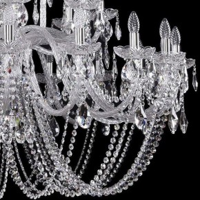 Подвесная люстра Bohemia Ivele Crystal 1402 1402/20+10+5/530/XL-165/Ni в Губкинском - gubkinskiy.mebel24.online | фото 2