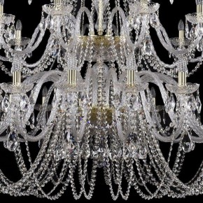 Подвесная люстра Bohemia Ivele Crystal 1402 1402/20+10+5/530/XL-206/3d/G в Губкинском - gubkinskiy.mebel24.online | фото 4