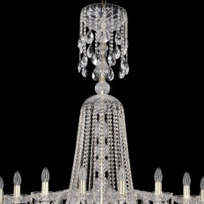 Подвесная люстра Bohemia Ivele Crystal 1402 1402/20/400/XL-140/G в Губкинском - gubkinskiy.mebel24.online | фото 4