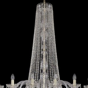 Подвесная люстра Bohemia Ivele Crystal 1402 1402/20/530/h-164/G в Губкинском - gubkinskiy.mebel24.online | фото 3