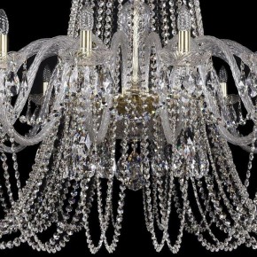 Подвесная люстра Bohemia Ivele Crystal 1402 1402/20/530/h-164/G в Губкинском - gubkinskiy.mebel24.online | фото 4