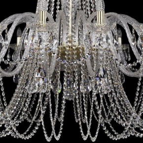 Подвесная люстра Bohemia Ivele Crystal 1402 1402/20/530/XL-164/G в Губкинском - gubkinskiy.mebel24.online | фото 3