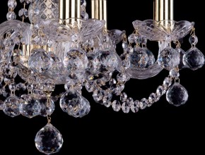 Подвесная люстра Bohemia Ivele Crystal 1402 1402/5/141/G/Balls в Губкинском - gubkinskiy.mebel24.online | фото 2