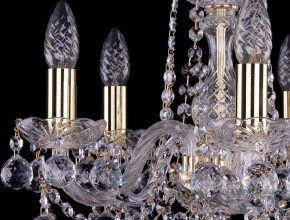 Подвесная люстра Bohemia Ivele Crystal 1402 1402/5/141/G/Balls в Губкинском - gubkinskiy.mebel24.online | фото 3