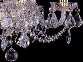 Подвесная люстра Bohemia Ivele Crystal 1402 1402/5/141/G/Leafs в Губкинском - gubkinskiy.mebel24.online | фото 2