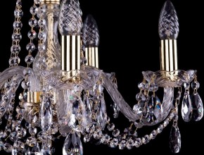 Подвесная люстра Bohemia Ivele Crystal 1402 1402/5/160/G в Губкинском - gubkinskiy.mebel24.online | фото 2