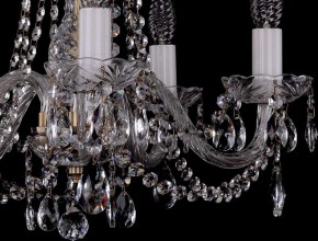 Подвесная люстра Bohemia Ivele Crystal 1402 1402/5/160/Pa в Губкинском - gubkinskiy.mebel24.online | фото 2
