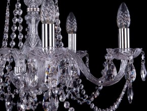 Подвесная люстра Bohemia Ivele Crystal 1402 1402/5/195/Ni в Губкинском - gubkinskiy.mebel24.online | фото 2