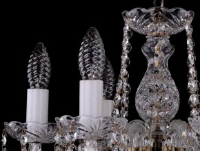 Подвесная люстра Bohemia Ivele Crystal 1402 1402/6/141/Pa в Губкинском - gubkinskiy.mebel24.online | фото 3