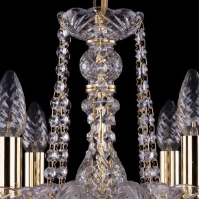 Подвесная люстра Bohemia Ivele Crystal 1402 1402/6/160/G/Balls в Губкинском - gubkinskiy.mebel24.online | фото 4