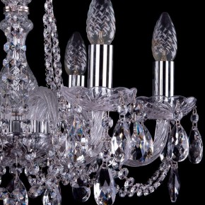 Подвесная люстра Bohemia Ivele Crystal 1402 1402/6/160/Ni в Губкинском - gubkinskiy.mebel24.online | фото 2