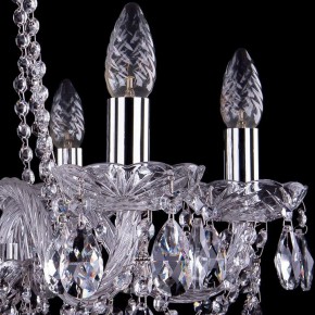 Подвесная люстра Bohemia Ivele Crystal 1402 1402/6/195/Ni в Губкинском - gubkinskiy.mebel24.online | фото 2