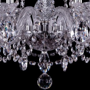 Подвесная люстра Bohemia Ivele Crystal 1402 1402/6/195/Ni в Губкинском - gubkinskiy.mebel24.online | фото 4
