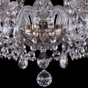 Подвесная люстра Bohemia Ivele Crystal 1402 1402/6/195/Pa в Губкинском - gubkinskiy.mebel24.online | фото 3