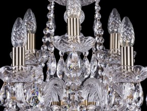 Подвесная люстра Bohemia Ivele Crystal 1402 1402/6_3/195/Pa в Губкинском - gubkinskiy.mebel24.online | фото 3
