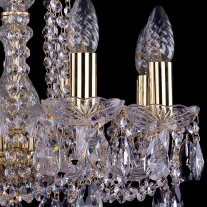 Подвесная люстра Bohemia Ivele Crystal 1402 1402/8/141/G в Губкинском - gubkinskiy.mebel24.online | фото 2