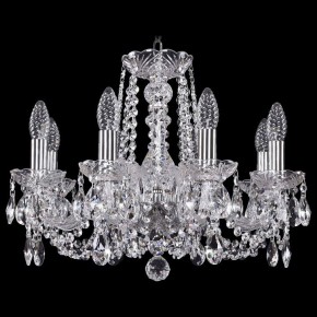 Подвесная люстра Bohemia Ivele Crystal 1402 1402/8/160/Ni в Губкинском - gubkinskiy.mebel24.online | фото