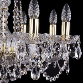 Подвесная люстра Bohemia Ivele Crystal 1402 1402/8/195/G/tube в Губкинском - gubkinskiy.mebel24.online | фото 2