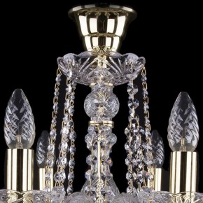 Подвесная люстра Bohemia Ivele Crystal 1402 1402/8/195/G/tube в Губкинском - gubkinskiy.mebel24.online | фото 4