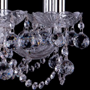 Подвесная люстра Bohemia Ivele Crystal 1402 1402/8/195/Ni/Balls в Губкинском - gubkinskiy.mebel24.online | фото 3