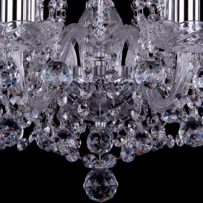Подвесная люстра Bohemia Ivele Crystal 1402 1402/8/195/Ni/Balls в Губкинском - gubkinskiy.mebel24.online | фото 4