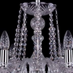 Подвесная люстра Bohemia Ivele Crystal 1402 1402/8/240/Ni в Губкинском - gubkinskiy.mebel24.online | фото 4