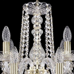Подвесная люстра Bohemia Ivele Crystal 1402 1402/8+4/160/2d/G в Губкинском - gubkinskiy.mebel24.online | фото 4
