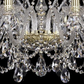 Подвесная люстра Bohemia Ivele Crystal 1411 1411/10/300/G в Губкинском - gubkinskiy.mebel24.online | фото 3