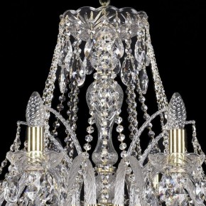 Подвесная люстра Bohemia Ivele Crystal 1411 1411/10/300/G в Губкинском - gubkinskiy.mebel24.online | фото 4