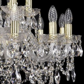 Подвесная люстра Bohemia Ivele Crystal 1411 1411/12+6/240/G в Губкинском - gubkinskiy.mebel24.online | фото 2