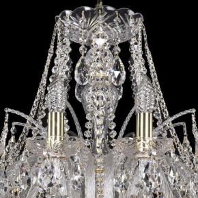 Подвесная люстра Bohemia Ivele Crystal 1411 1411/16/300/G в Губкинском - gubkinskiy.mebel24.online | фото 4