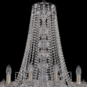 Подвесная люстра Bohemia Ivele Crystal 1411 1411/16/300/h-90/Pa в Губкинском - gubkinskiy.mebel24.online | фото 4