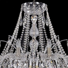 Подвесная люстра Bohemia Ivele Crystal 1411 1411/16/400/Pa в Губкинском - gubkinskiy.mebel24.online | фото 4