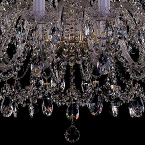 Подвесная люстра Bohemia Ivele Crystal 1411 1411/16/400/XL-115/G в Губкинском - gubkinskiy.mebel24.online | фото 3