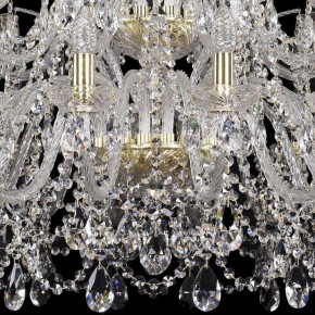 Подвесная люстра Bohemia Ivele Crystal 1411 1411/16+8/360/2d/G в Губкинском - gubkinskiy.mebel24.online | фото 3