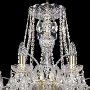 Подвесная люстра Bohemia Ivele Crystal 1411 1411/16+8/360/2d/G в Губкинском - gubkinskiy.mebel24.online | фото 4