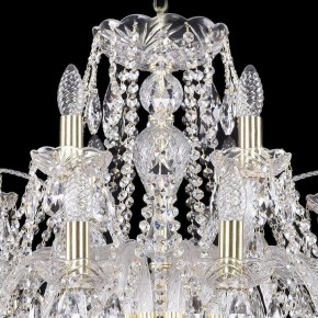 Подвесная люстра Bohemia Ivele Crystal 1411 1411/16+8/360/G в Губкинском - gubkinskiy.mebel24.online | фото 4