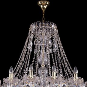 Подвесная люстра Bohemia Ivele Crystal 1411 1411/24/530/G в Губкинском - gubkinskiy.mebel24.online | фото 4