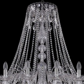 Подвесная люстра Bohemia Ivele Crystal 1411 1411/24/530/Ni в Губкинском - gubkinskiy.mebel24.online | фото 4