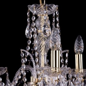 Подвесная люстра Bohemia Ivele Crystal 1411 1411/3/141/G в Губкинском - gubkinskiy.mebel24.online | фото 4