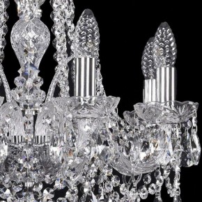 Подвесная люстра Bohemia Ivele Crystal 1411 1411/8/160/Ni в Губкинском - gubkinskiy.mebel24.online | фото 2
