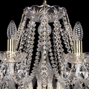 Подвесная люстра Bohemia Ivele Crystal 1413 1413/12/360/G в Губкинском - gubkinskiy.mebel24.online | фото 4