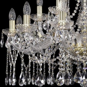 Подвесная люстра Bohemia Ivele Crystal 1413 1413/12+6/300/G в Губкинском - gubkinskiy.mebel24.online | фото 2