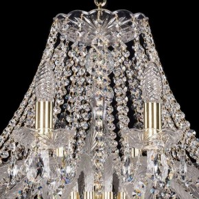 Подвесная люстра Bohemia Ivele Crystal 1413 1413/16/360/G в Губкинском - gubkinskiy.mebel24.online | фото 4