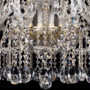 Подвесная люстра Bohemia Ivele Crystal 1413 1413/18/400/G в Губкинском - gubkinskiy.mebel24.online | фото 2