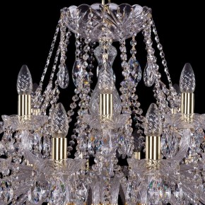Подвесная люстра Bohemia Ivele Crystal 1413 1413/20+10/400/G в Губкинском - gubkinskiy.mebel24.online | фото 4